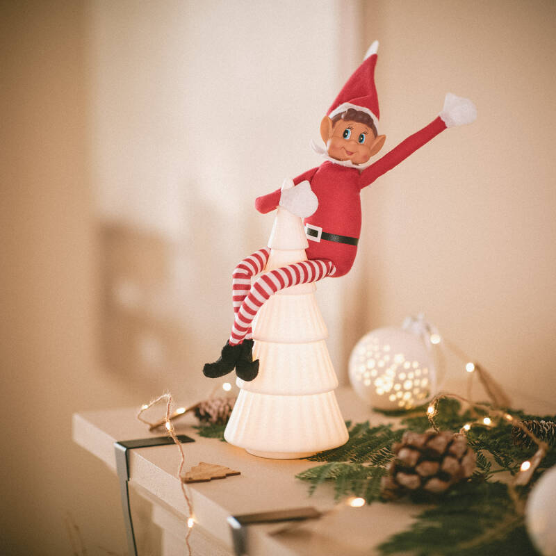 Árvore de Natal LED com Bateria Cerâmica Schnee