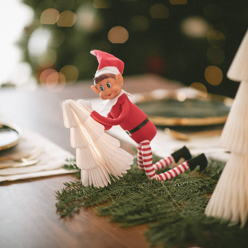 Árvore de Natal LED de Papel com Bateria Likasi