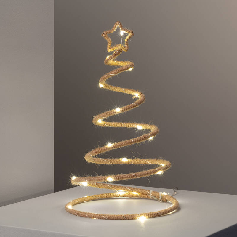 Árvore de Natal LED Corda com Bateria Spiraly
