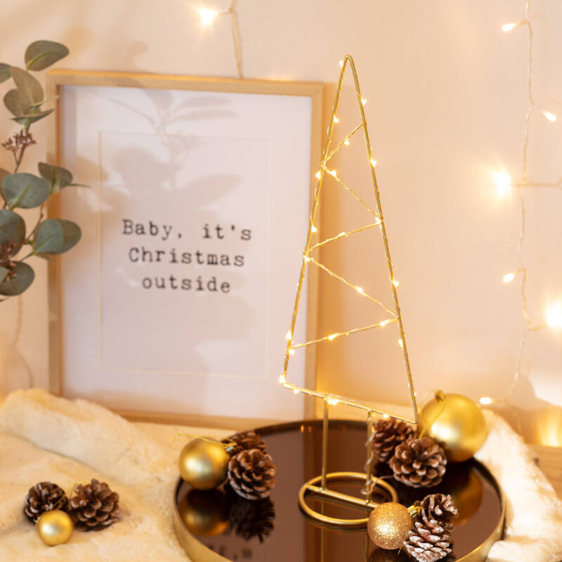 Árvore de Natal LED Gold