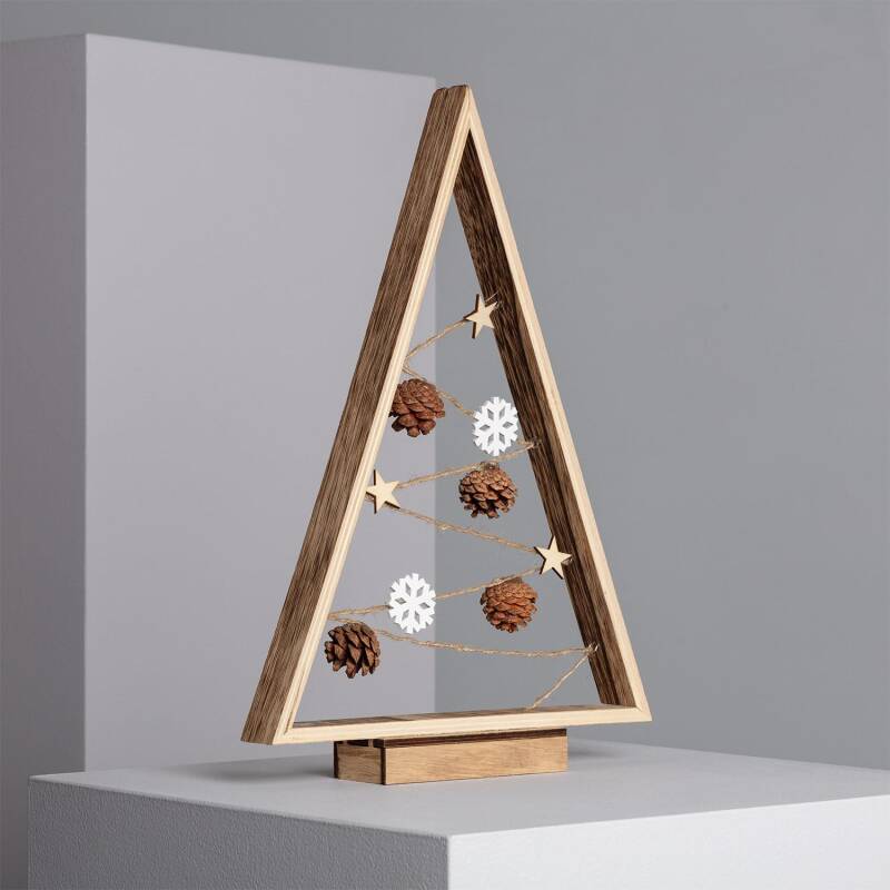 Árvore de Natal LED Golden a Pilhas