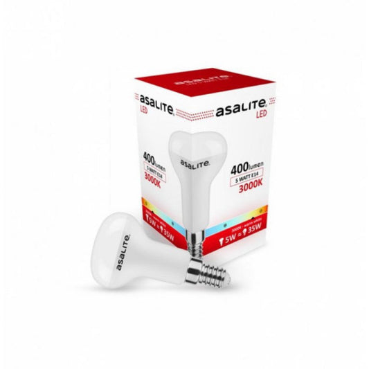 Lâmpada LED Asalite E14 5W 400Lm 3000K IP20