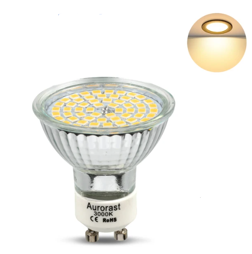 Lâmpada LED GU10 Aurorast 5W