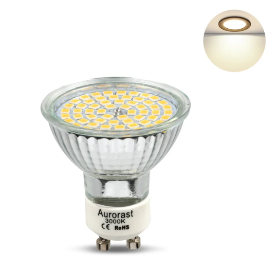 Lâmpada LED GU10 Aurorast 5W