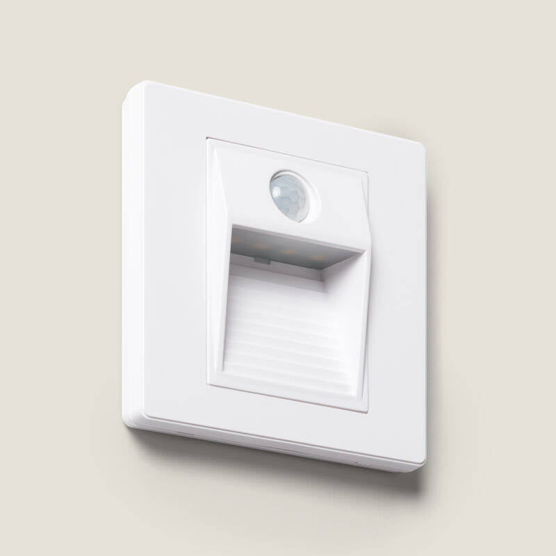 Baliza de Parede LED Encastrável com Sensor PIR Olite