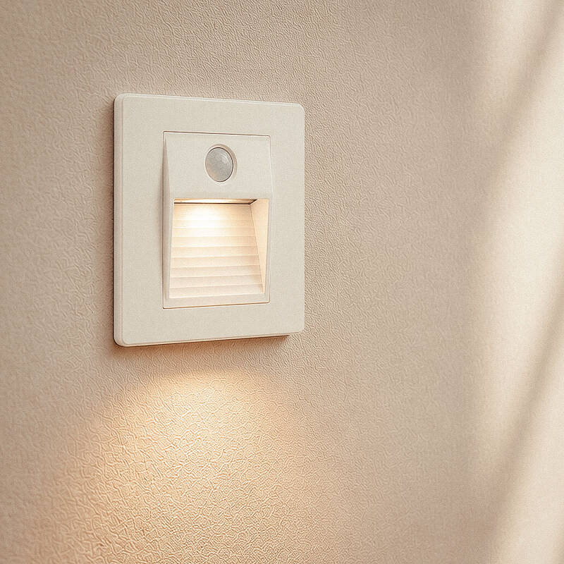 Baliza de Parede LED Encastrável com Sensor PIR Olite