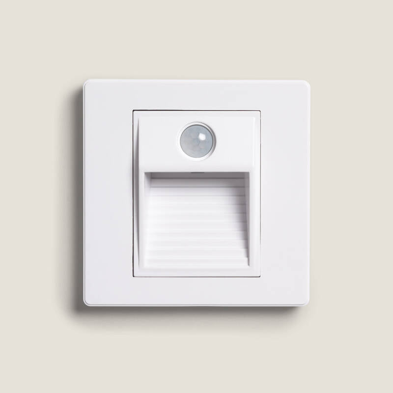 Baliza de Parede LED Encastrável com Sensor PIR Olite