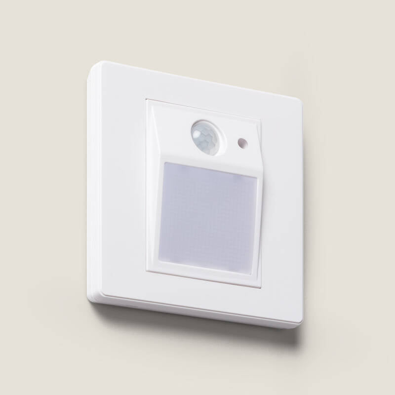 Baliza de Parede LED Encastrável com Sensor PIR e Crepuscular Olite