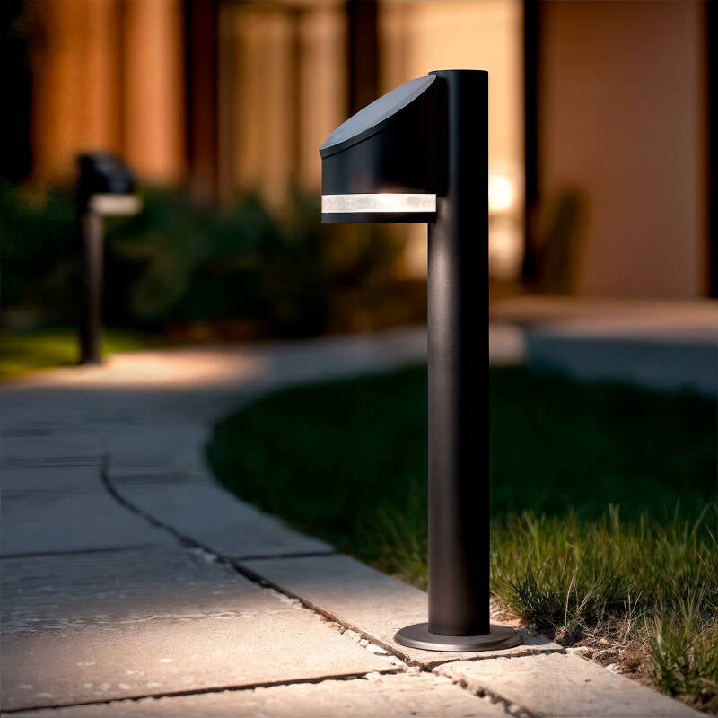 Baliza de Pé Exterior Solar LED 50 cm Alumínio Eddan