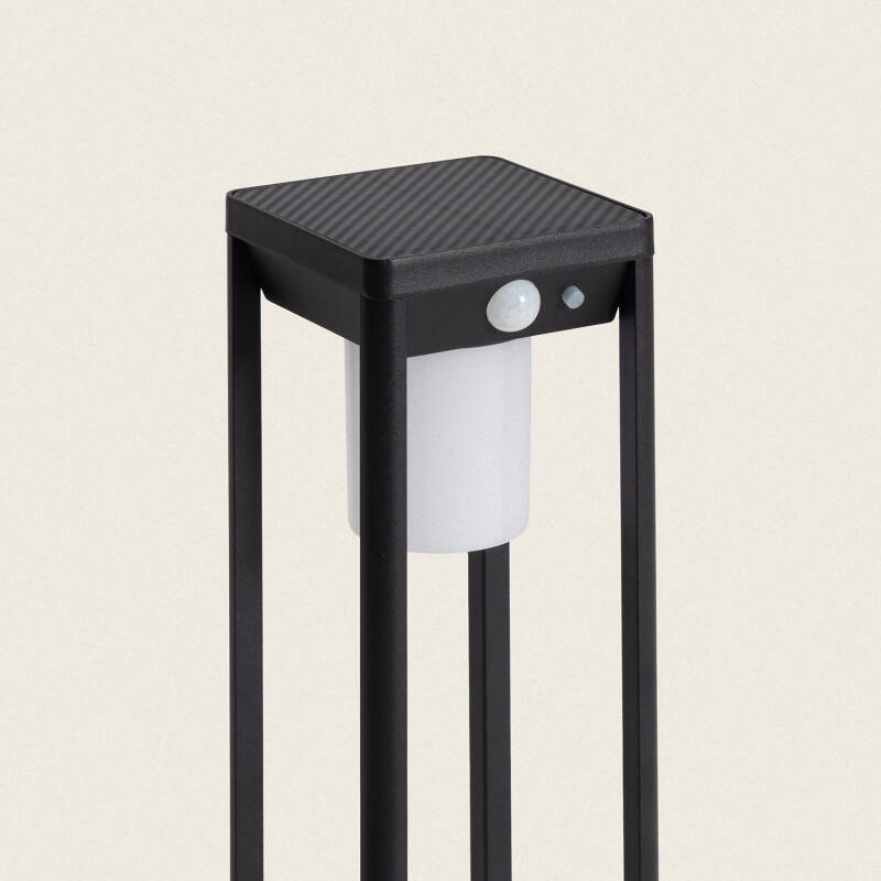 Baliza de Pé Exterior Solar LED 2,5W 40cm Alumínio com Sensor de Movimento Devah