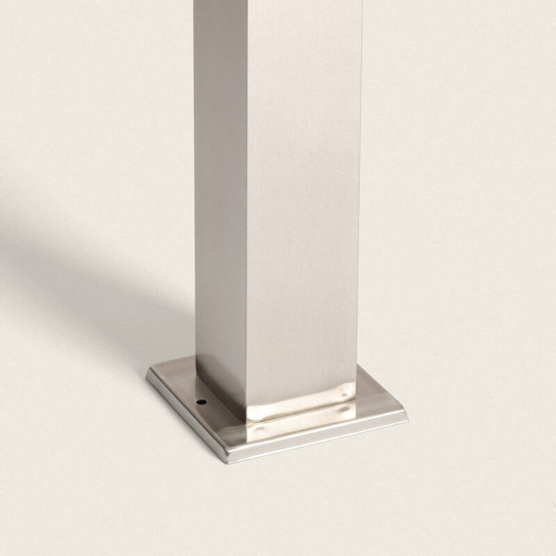 Baliza de Pé Exterior Solar LED 5W 50cm Alumínio com Sensor de Movimento Barton Square