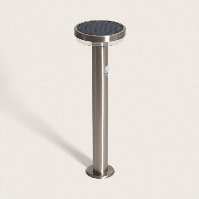 Baliza de Pé Exterior Solar LED 5W 50cm Alumínio com Sensor de Movimento Barton