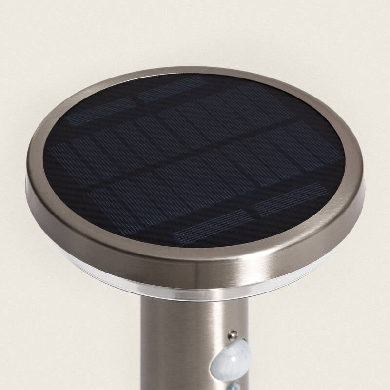 Baliza de Pé Exterior Solar LED 5W 50cm Alumínio com Sensor de Movimento Barton