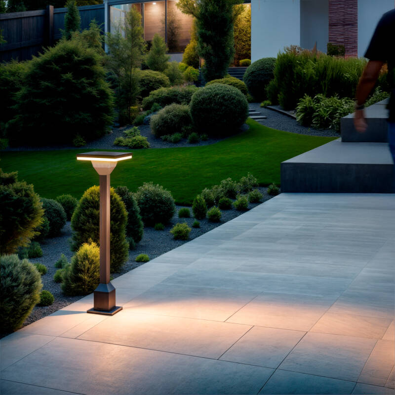 Baliza Exterior LED 12W Superfície de Pé 60cm Lyra