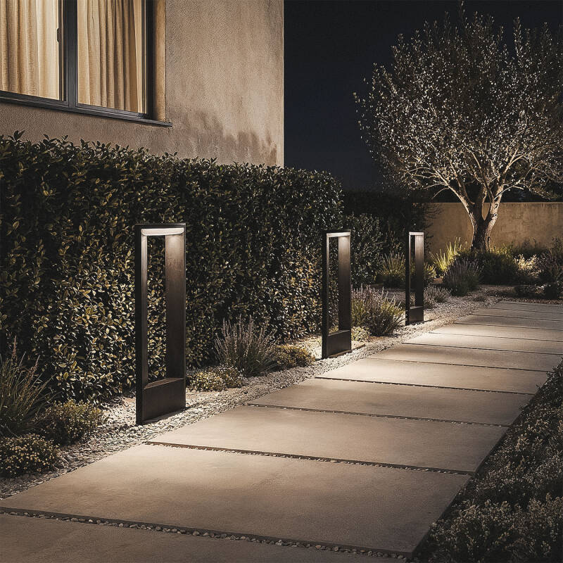 Baliza de Pé Exterior LED 12W Superfície 60cm Salor