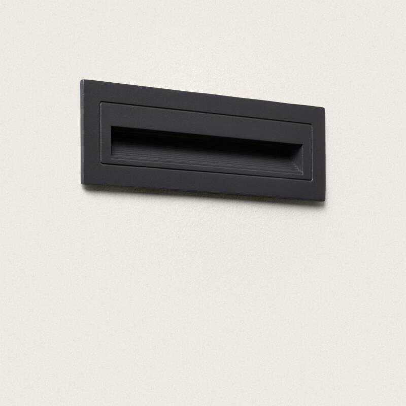 Baliza Exterior LED 3W Encastrável de Parede Alumínio Antracite Path
