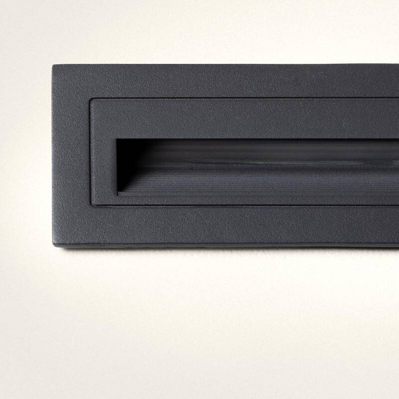 Baliza Exterior LED 3W Encastrável de Parede Alumínio Antracite Path