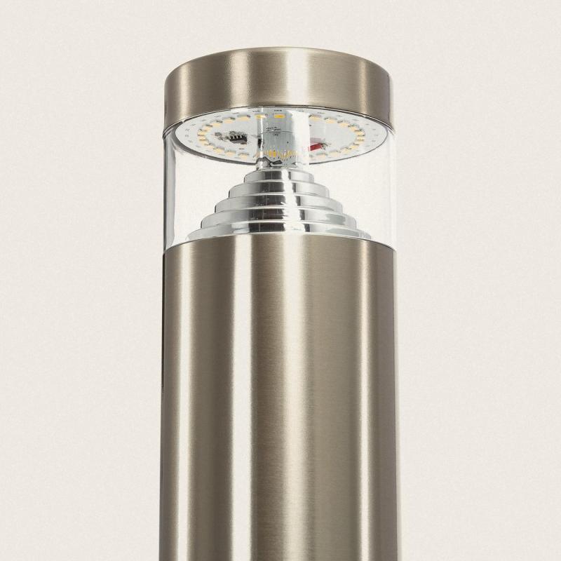 Baliza Exterior LED 5W Superfície Pé 50cm Aço Inoxidável Inti