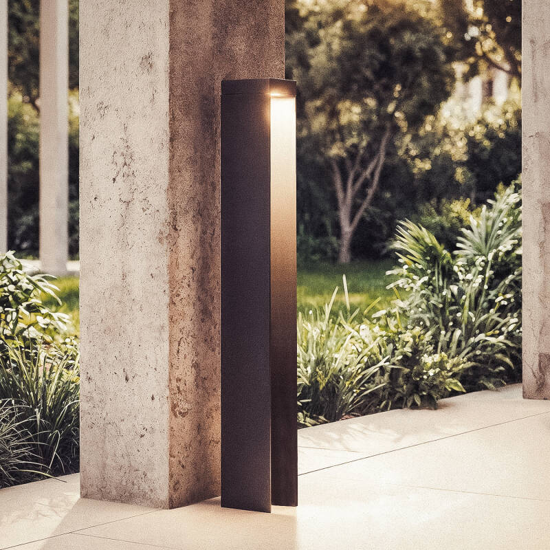 Baliza Exterior LED 65cm 8W Alumínio Renald Preto