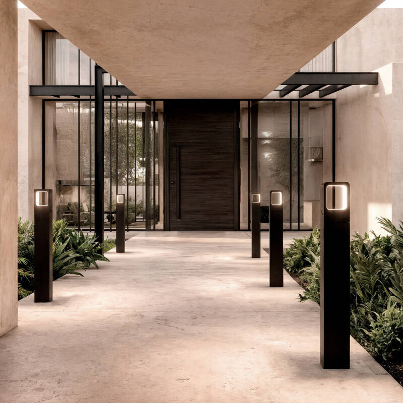 Baliza Exterior LED 6W Superfície de Pé 80cm Emerita