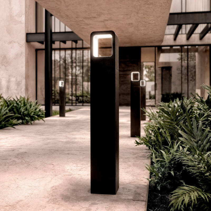 Baliza Exterior LED 6W Superfície de Pé 80cm Emerita