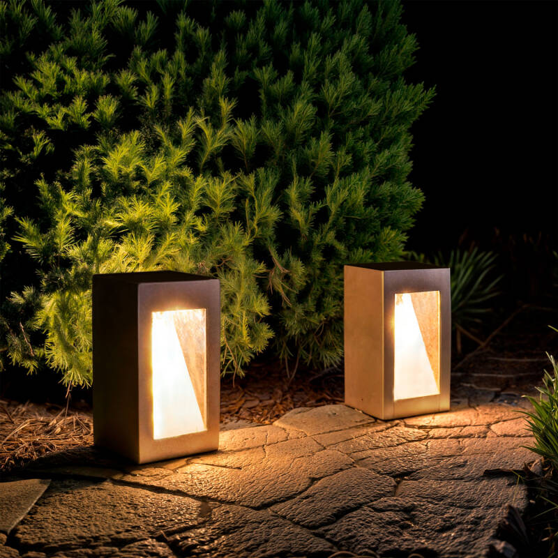 Baliza Exterior LED Regulável 6W Cemento Lumixa