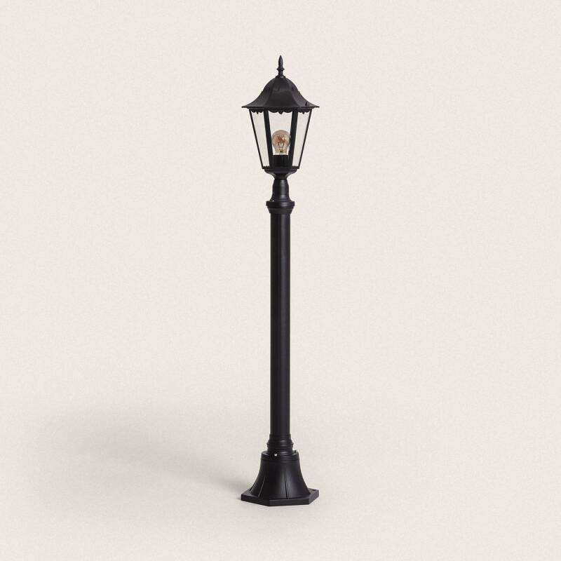 Poste Exterior Superfície de Pé 185cm Black Tradicional