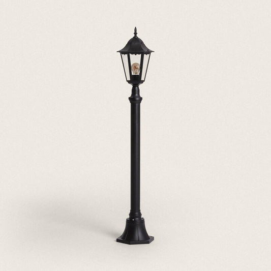 Poste Exterior Superfície de Pé 185cm Black Tradicional