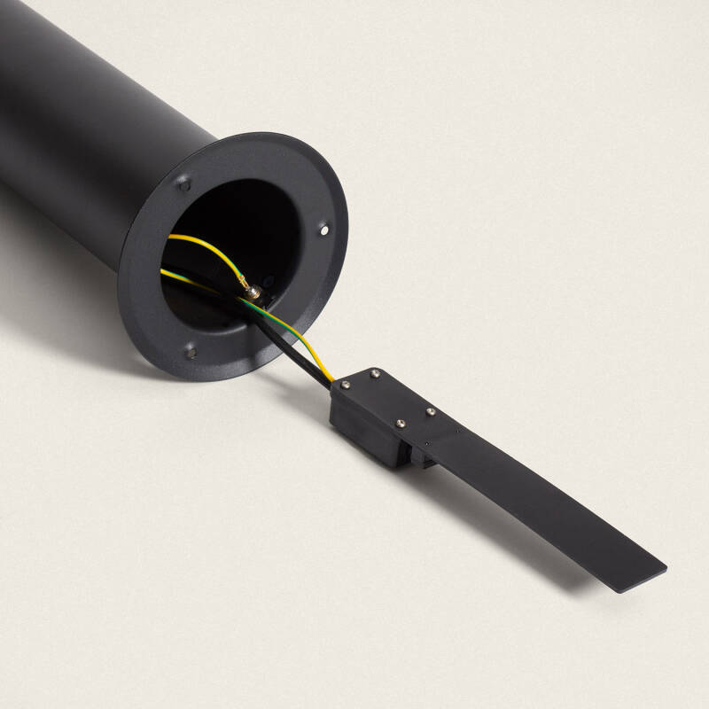 Baliza Exterior Superfície de Pé 50cm Aço Inoxidável Emley