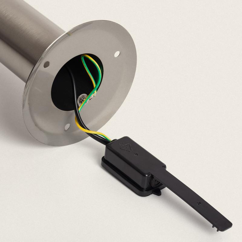 Baliza Exterior Superfície de Pé 50cm Aço Inoxidável Idun