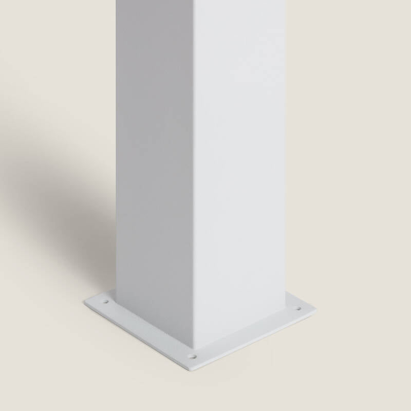 Baliza Exterior Superfície de Pé 74 cm Augusta Branca