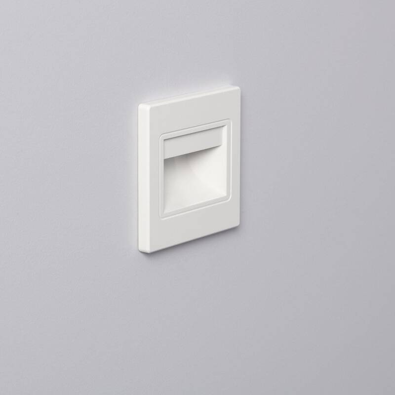 Baliza LED 1.5W Encastrável Parede Branco Randy
