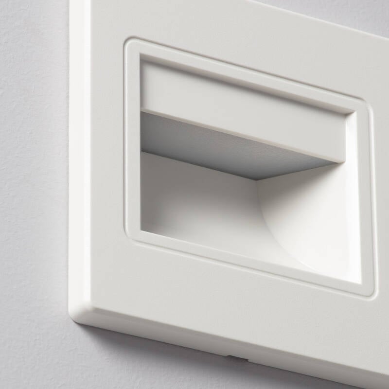 Baliza LED 1.5W Encastrável Parede Branco Randy