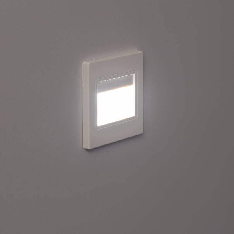 Baliza LED 1.5W Encastrável Parede Branco Randy
