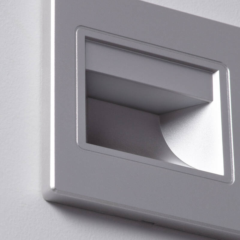 Baliza LED 1.5W Encastrável Parede Cinzento Randy