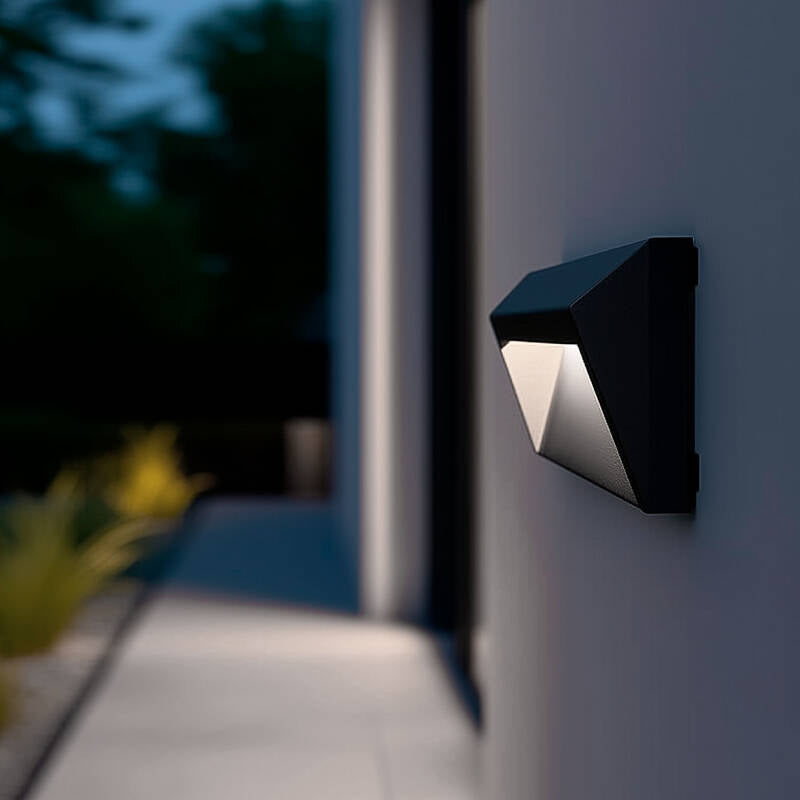 Baliza LED de Superfície Chester IP65 2W Cinzento