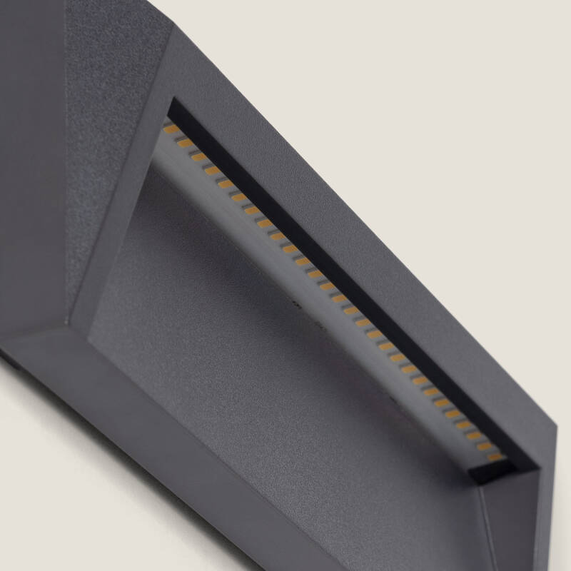 Baliza LED de Superfície Chester IP65 2W Cinzento