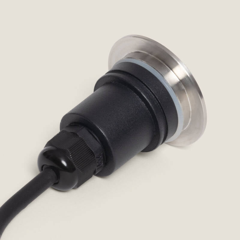 Baliza Exterior LED 3 W Encastrável de Chão 1L 24V DC