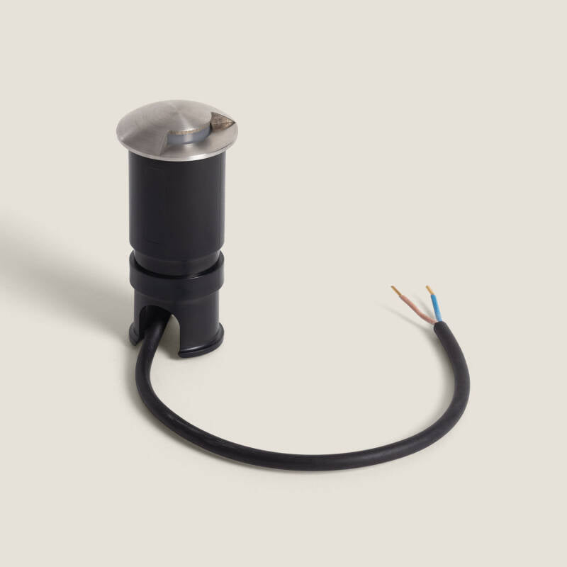 Baliza Exterior LED 3 W Encastrável de Chão 1L 24V DC