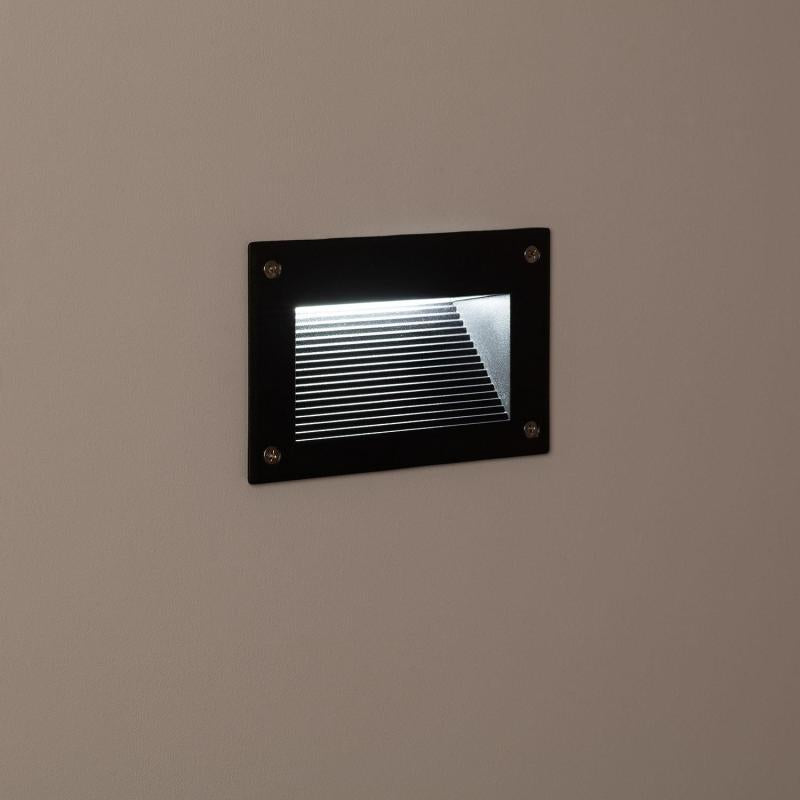 Baliza LED Olite Acabado Preto 3W IP65