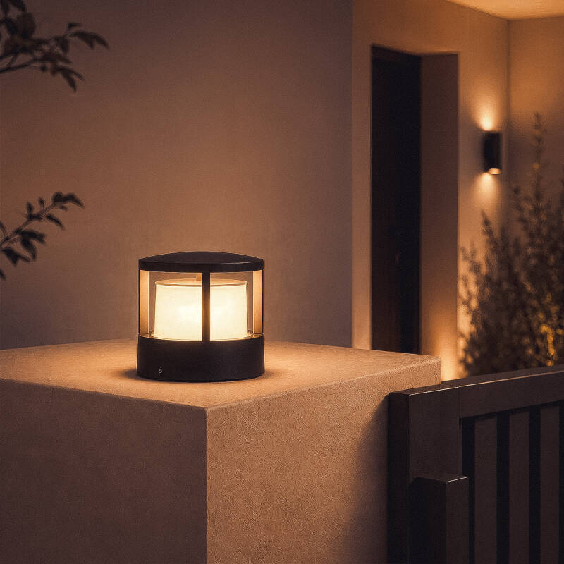 Baliza de Muro exterior LED 5W alumínio 11 cm Obis