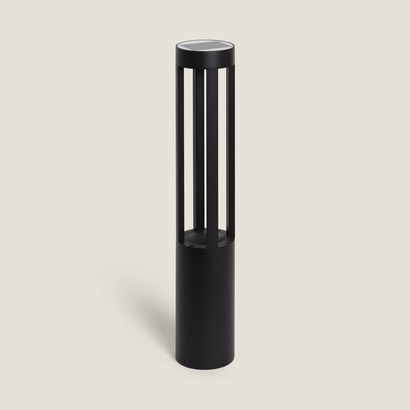 Baliza Solar Exterior LED 1.5W Superfície de Pé 80cm Siparia