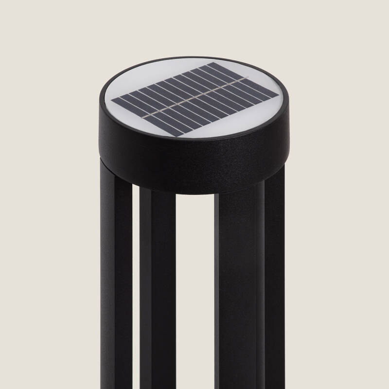 Baliza Solar Exterior LED 1.5W Superfície de Pé 80cm Siparia