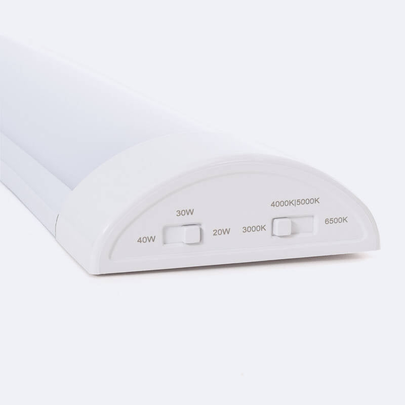 Barra LED 120cm 20/30/40W CCT Seleccionável Slim