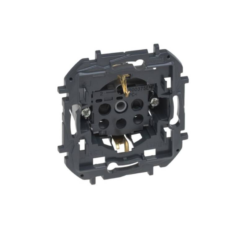 Base de Tomadas Schuko 2P+T 16A 2 Módulos LEGRAND Niloé Step 864021