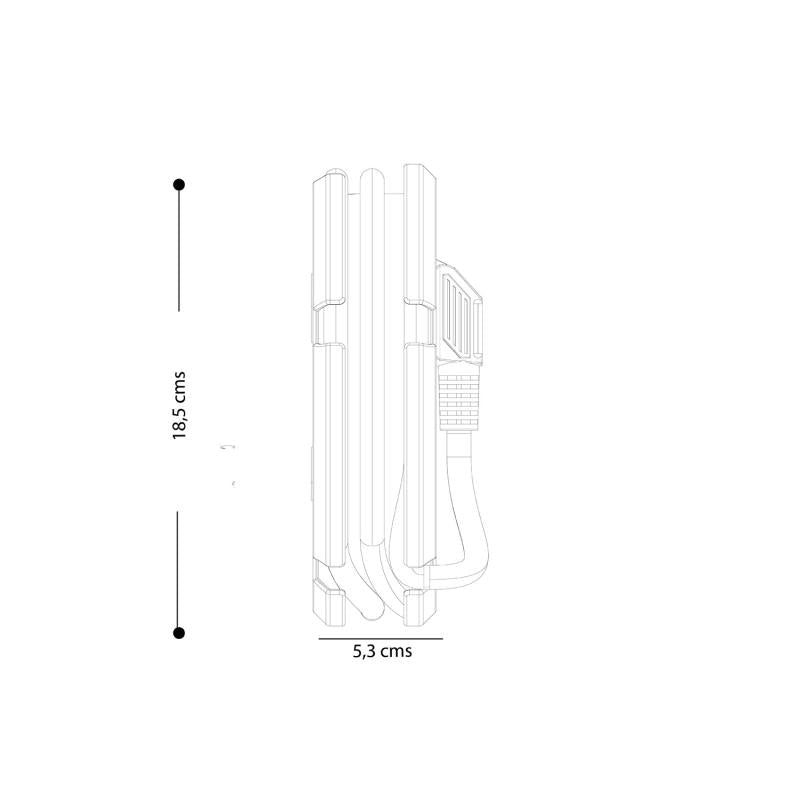 Base Múltipla de 4 Tomadas Tipo F Schuko+ 2 USB-A 1,5m SIMON BM642103