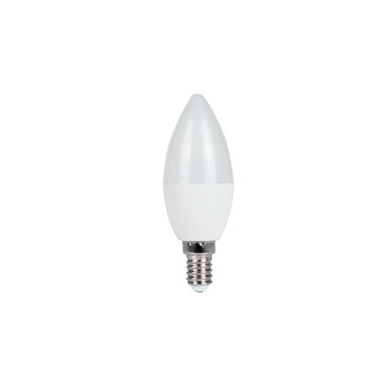 Lâmpada LED E14 C37 6W 6500K | Eficiência