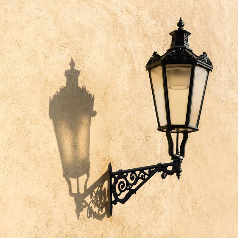 Braço de Parede 74cm para Luminárias de Iluminação Pública