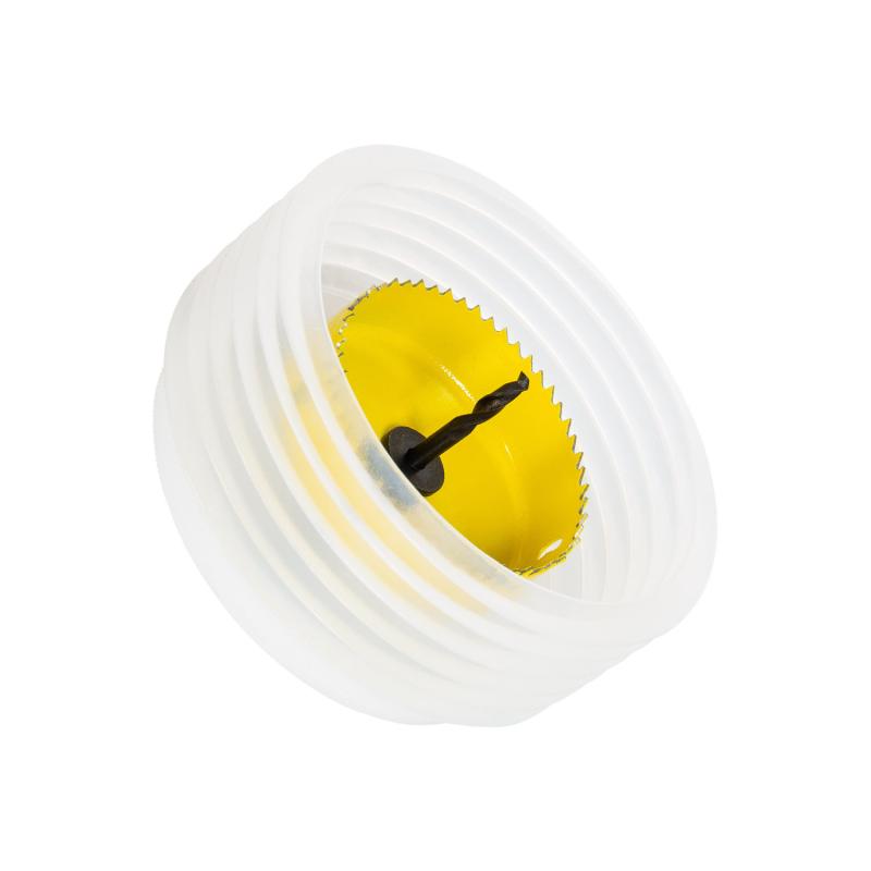 Broca Perforadora para Downlight com Coletor de Pó Vários Diâmetros
