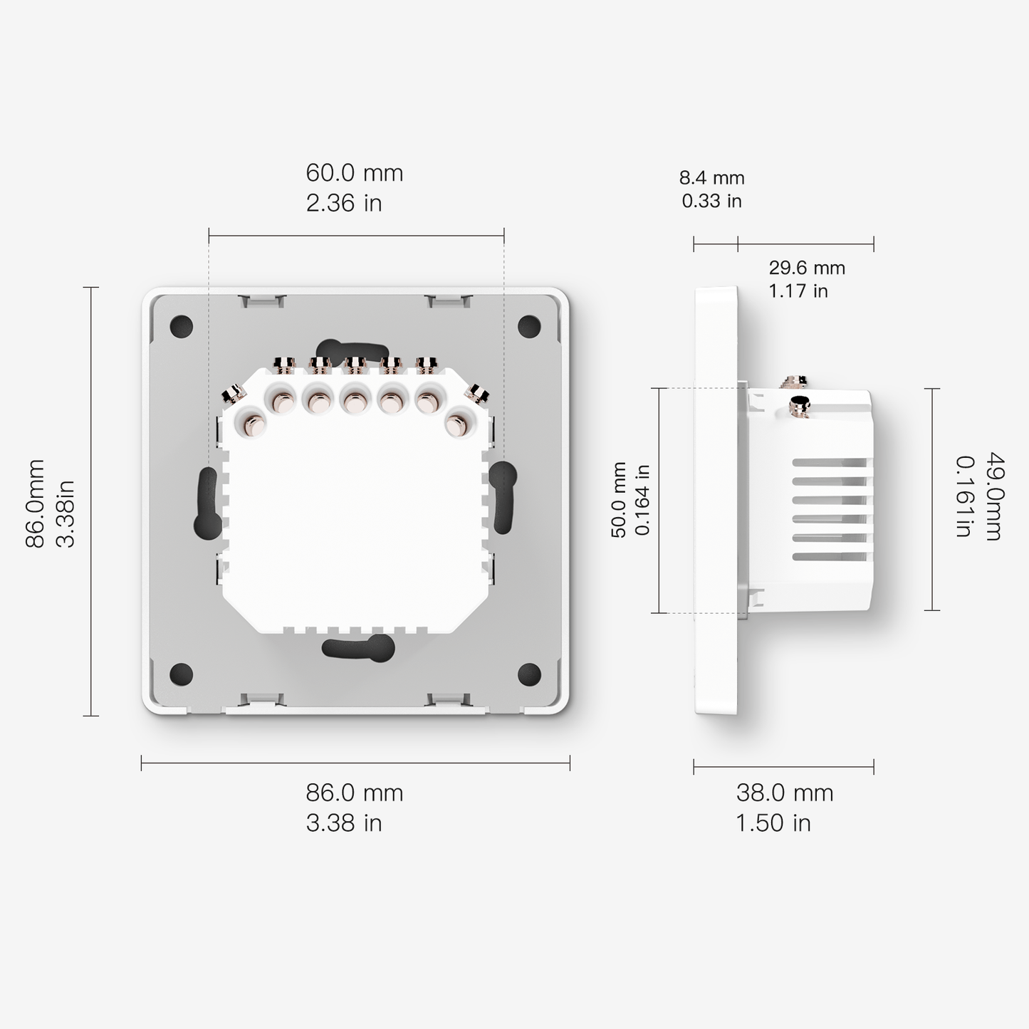 Interruptor Moes Gama Star Ring Zigbee 3.0